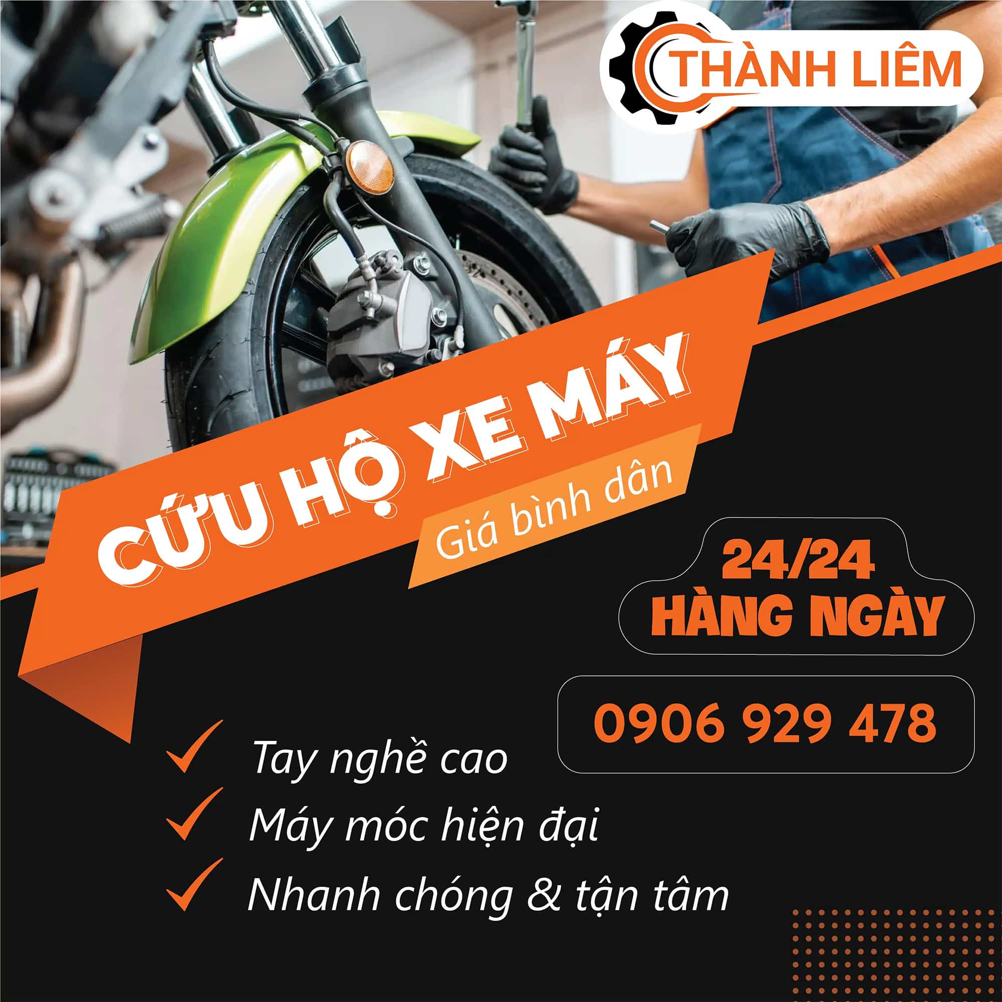 Cần sửa xe quận Tân Phú mọi loại xe liên hệ ngay với Thành Liêm Motor